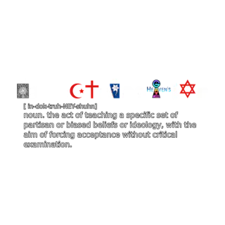 Artwork for Indoctrination – Men's/Unisex T-Shirt