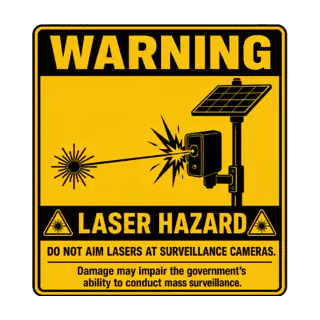 Artwork for Mass Surveillance Hazard – Men's/Unisex T-Shirt
