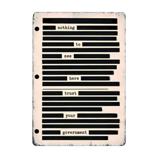 Artwork for Redacted Files – Men's/Unisex T-Shirt
