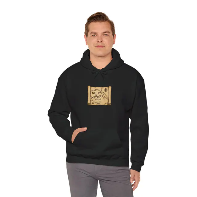 Gulf of Mexico (Since 1550) – Hoodie worn on a model
