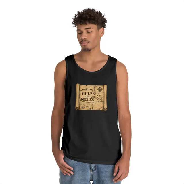 Gulf of Mexico (Since 1550) – Tank Top worn on a model