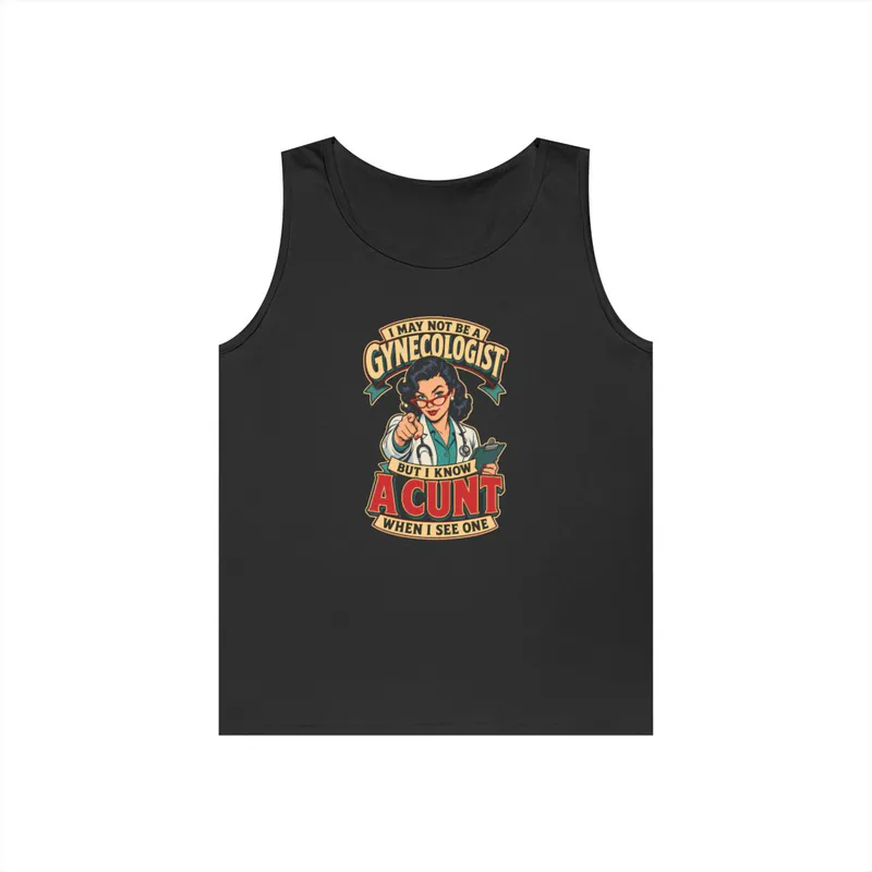 Certified Cunt Diagnosis - Tank Top Tank Top