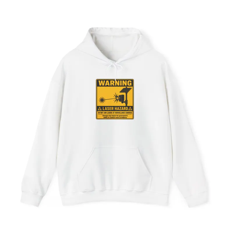 Mass Surveillance Hazard – Hoodie Hoodie