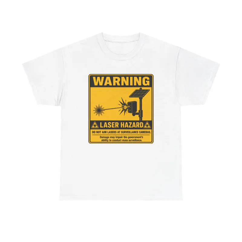 Mass Surveillance Hazard - Men's/Unisex T-Shirt Men's/Unisex T-Shirt