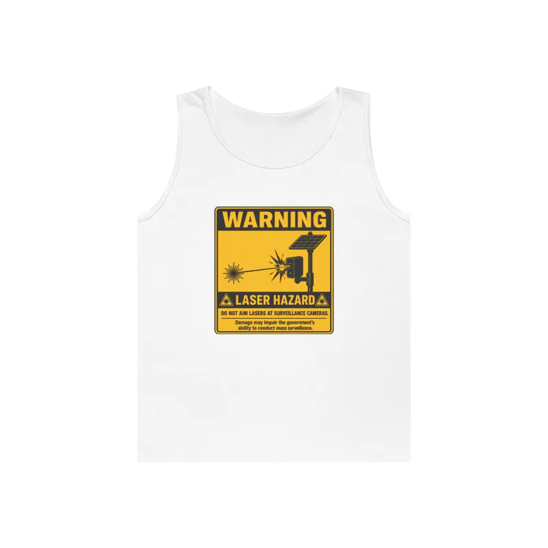 Mass Surveillance Hazard – Tank Top Tank Top