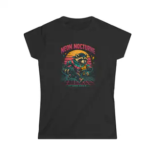 Neon Nocturne – Women’s T-Shirt Women’s T-Shirt
