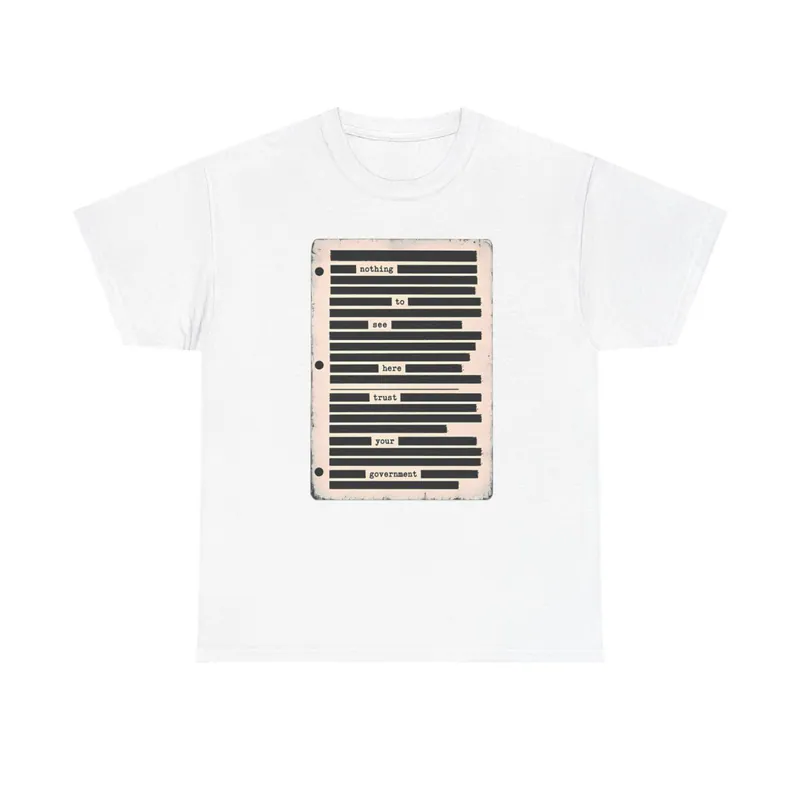 Redacted Files – Men's/Unisex T-Shirt Men's/Unisex T-Shirt