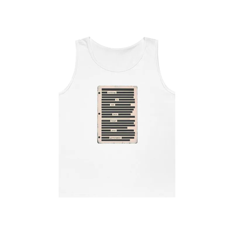Redacted Files – Tank Top Tank Top