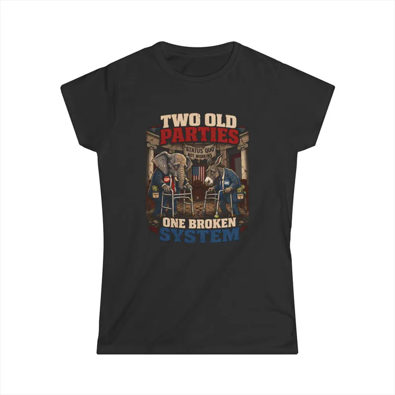 Two Old Parties, One Broken System - Women's T-Shirt Women’s T-Shirt